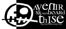 logo avenir skateboard thise