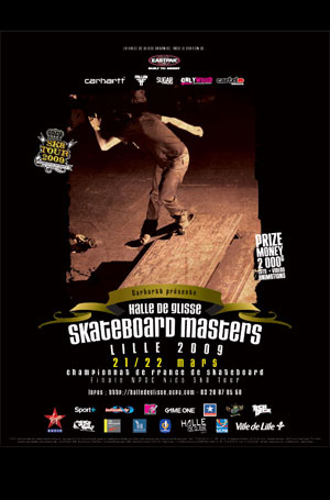 image Championnats de France de skateboard  Lille