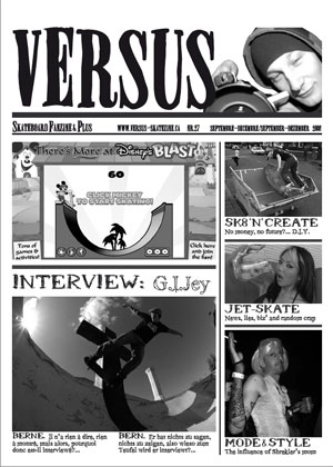 image Versus skate'zine n27